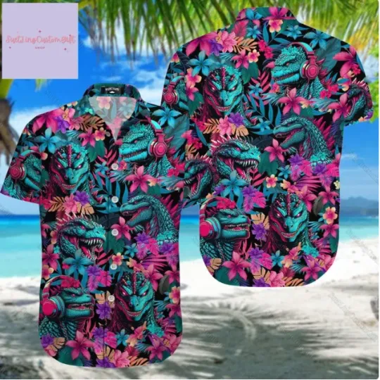 Discover Movie Button 3D Hawaii Shirt