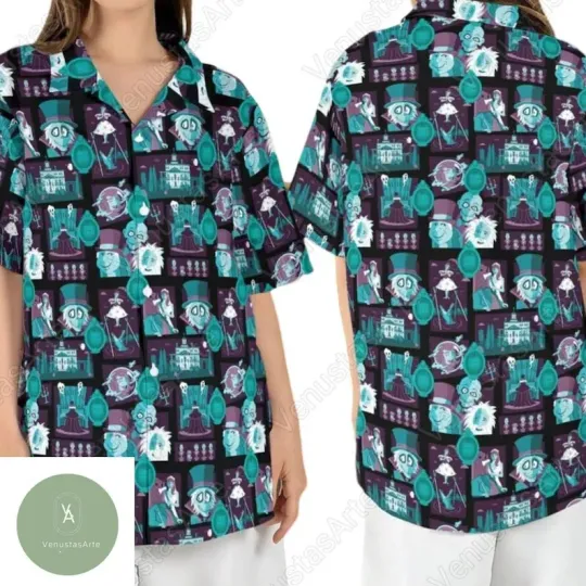 Discover Haunted Mansion 3D Hawaii Shirt for Men Women Casual Wear