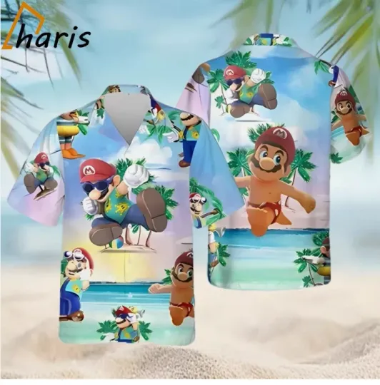 Discover Super Mario 3D Hawaii Shirt for Men Women