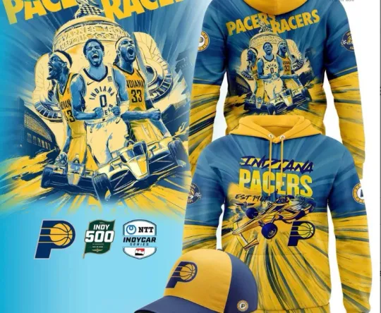 Discover In-diana Pa-cers 2025 Limited Hoodie 3D ALl over print