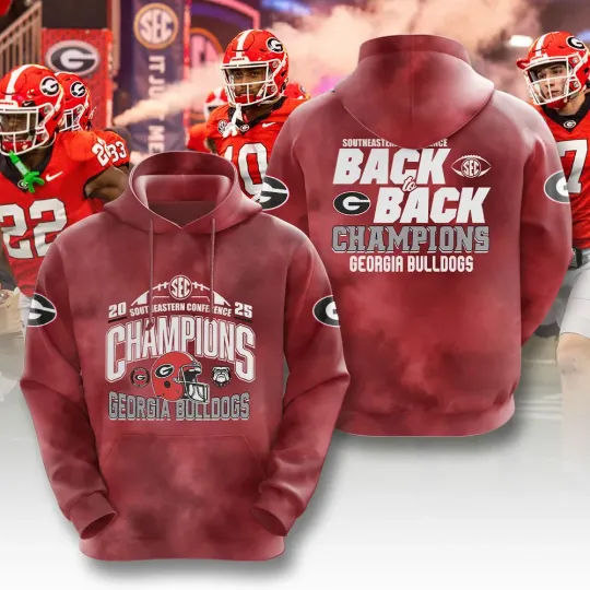 Discover Bulldogs Football 2025 3D Hoodie