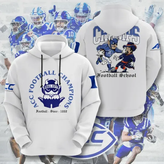Discover Blue Devils Football 3D Hoodie