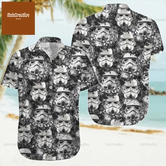 Discover Star Wars Stormtrooper Button Shirt, Stormtrooper Hawaiian Shirt