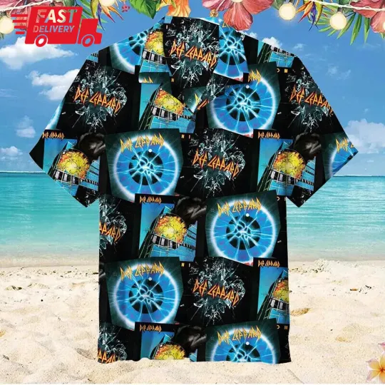 Discover Def Leppard My Love Halloween 3D Hawaii Shirt
