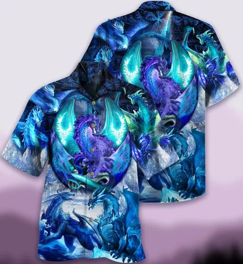 Discover Dragon Love Life Amazing Color 3D Hawaii Shirt