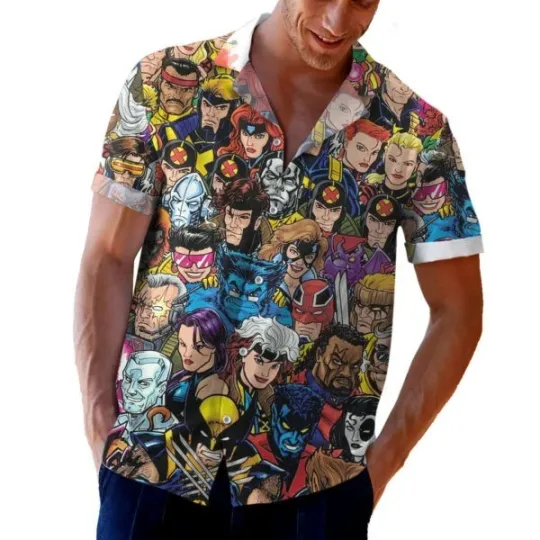 Discover Spider-Man Super Hero Hawaiian Shirt