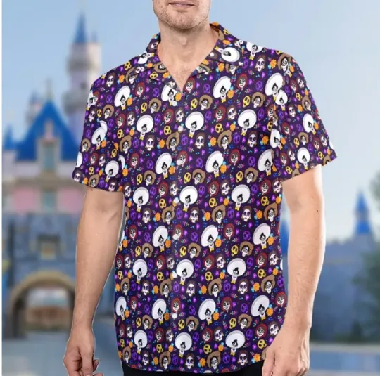 Discover Coco Movie 3D Hawaii Shirt Chritmas Halloween Gift