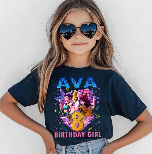 Discover Huntri x Mira, Rumi, Zoey Fan Birthday T-shirt
