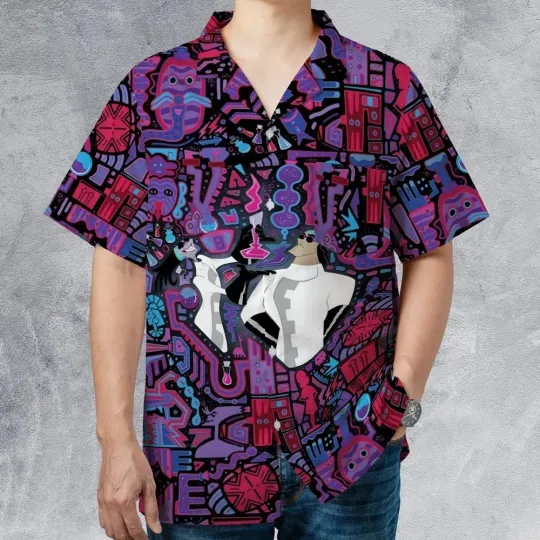 Discover Mad Science Yzma The Emperor's New Groove Hawaiian Shirt Casual Button Shirt