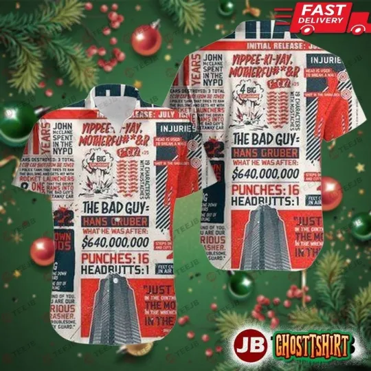 Die Hard Hawaiian Shirt Ver 7