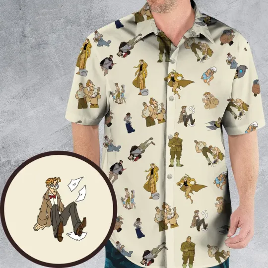 Discover Adventure In Atlantis The Lost Empire Hawaiian Shirt