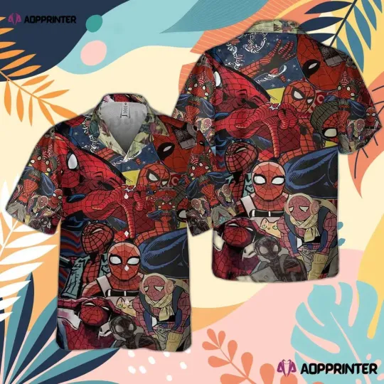 Discover Spider Man Hawaiian Shirt Summer Vacation Shirt Beachy Shirt