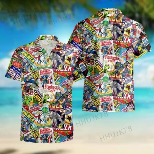 I Like Superhero Comics Hawaiian Spiderman Summer Aloha Vibe Shirt
