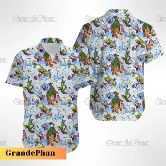 Discover Halloween Robin Hood Button Shirt, Disney Robin Hood Shirt, Disneyland Trip Shirt