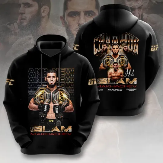 Discover Islam Makhachev 3D Apparel