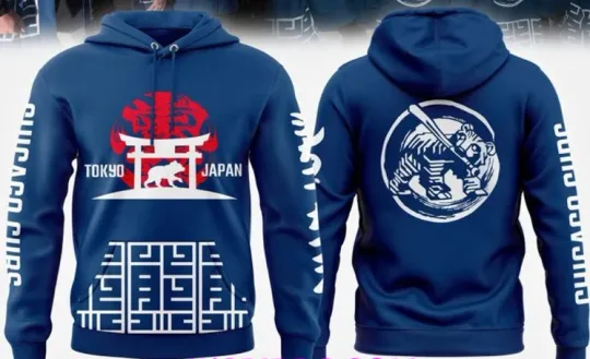 Discover Chicago x 2025 Tokyo Series Hoodie 3D All over print