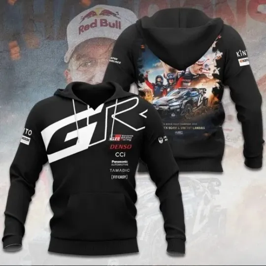 Discover Racing 2025 World Rally Champions 3D Apparel Hoodie