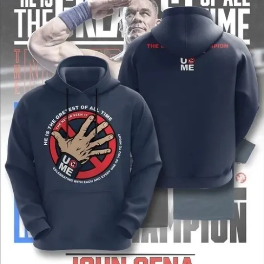 Discover Cena 3D Apparel Hoodie All sizes