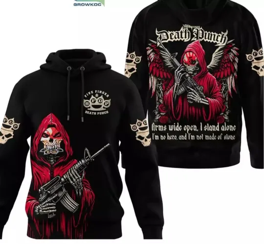 Five Finger Death Punch Arms Wide Open I Stand Alone 3D Hoodie