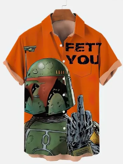 Discover Star Wars Darth Vader Character Black And Red Pattern Hawaiian Shirt, Unisex Adu