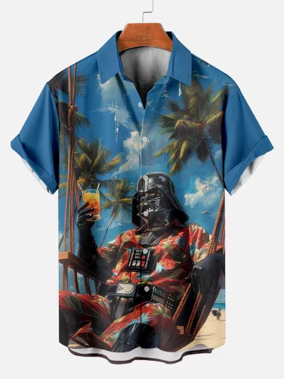 Discover Star Wars Darth Vader In Vacation Classic Hawaiian shirt, Unisex Adults, Full Si