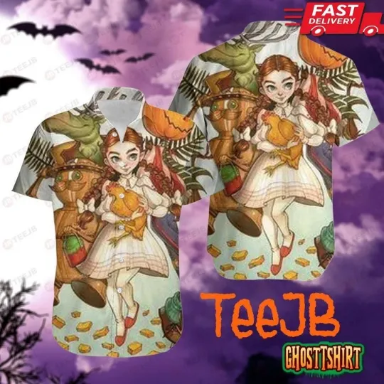 Doll Dorothy Gale Return To Oz Halloween Hawaiian Shirt