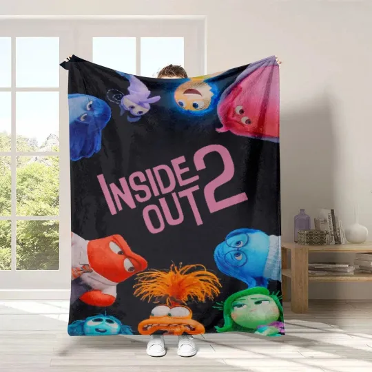 Discover Disney Inside Out 2 Fleece Blanket