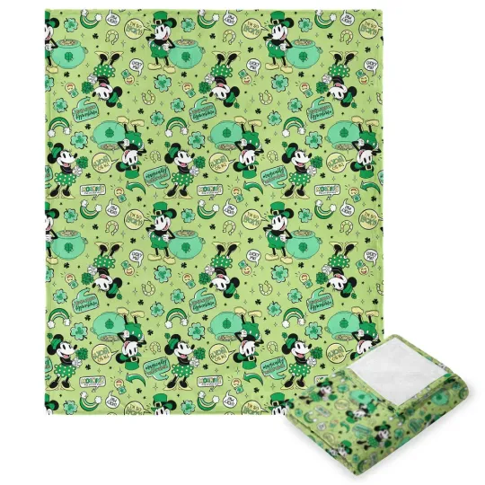 Discover Disney Mickey Mouse Lucky Mouse Cozy Fleece Blanket