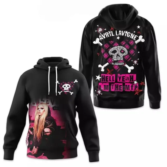 Avril Lavigne Hell Yeah I m Hoodie 3d All Over Print