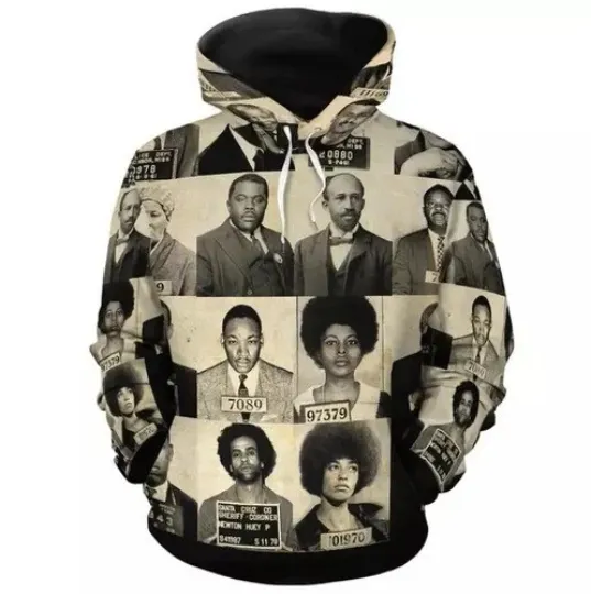 Discover Civil Rights Leaders All over 3D Hoodie