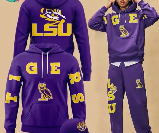 Discover Tigers 2025 Purple Hoodie 3D All over print