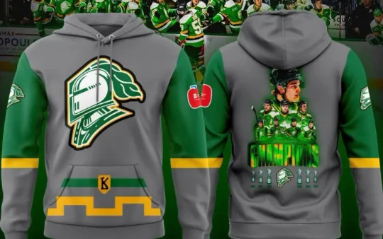 London Knights Midwest Champions 2025 Hoodie