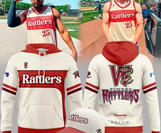 Discover Wis-con-sin Timber Rattlers Basketball Night 2025 Hoodie