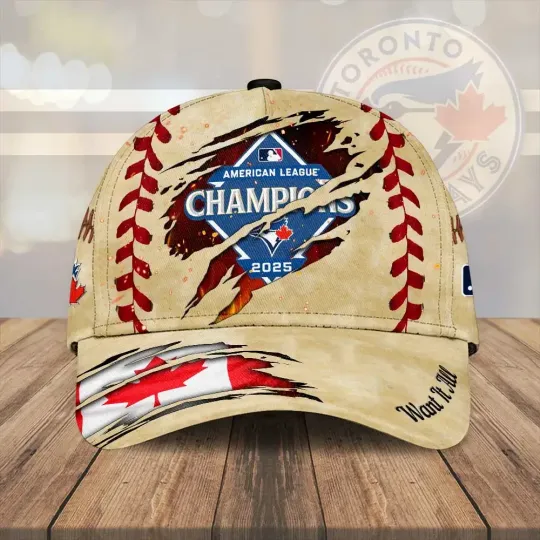 Discover Blue Jay 2025 American League Champions Classic Cap
