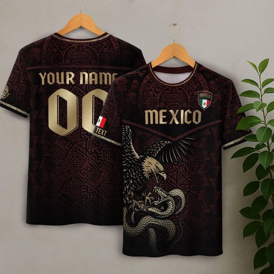Discover Personalized Mexican Jersey Soccer, Custom Name & Number Mexican Soccer Jerseys, Custom Mexico Soccer Jersey For Men and Kid, Soccer Jerseys