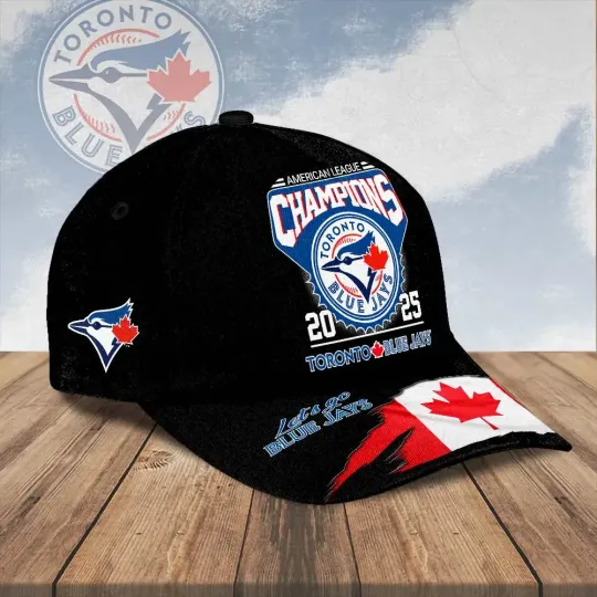 Discover Blue Jay 2025 American League Champions Classic Cap, Gift For Fans