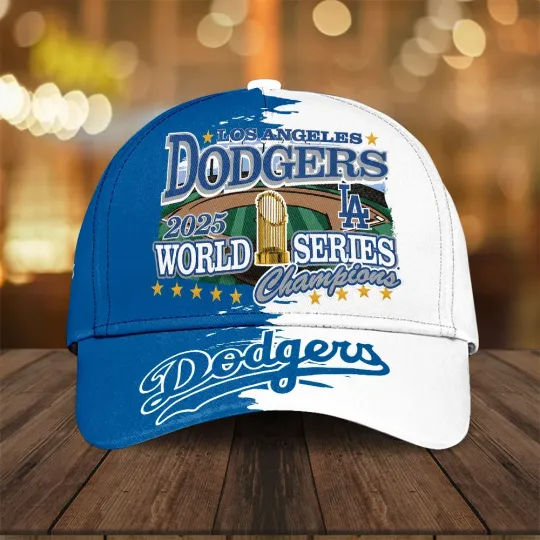 Discover D@dgers World Series 2025 Classic Cap, Gift For Fans