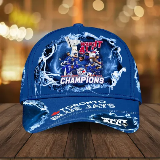 Discover Blue Jay 2025 American League Champions Classic Cap, Gift For Fans