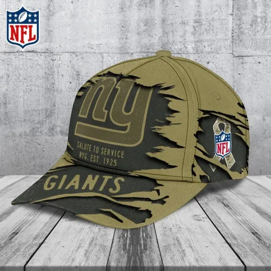 Discover Giants 2025 Salute to Service Classic Cap, Gift For Fans