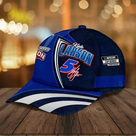 Kyle Larson 2025 NASCAR Cup Series Champion Classic Cap, Gift For Fans