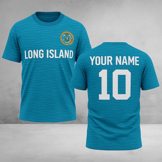 Discover Custom Long Island Jersey Shirt  Personalized NY Islander Tee with Name & Number