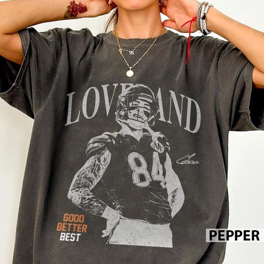 Discover Colston Loveland Football Vintage Shirt, Chicago Good Better Best tshirt, Bears Fan Gift, Game Day Shirt