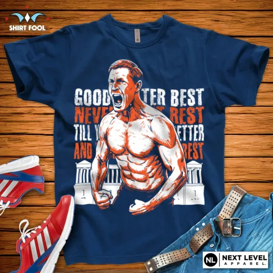 Discover CHICAGO FOOTBALL BEN JOHNSON "GOOD BETTER BEST" T-SHIRT
