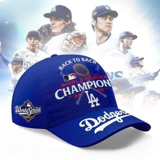 Discover D@dgers Back To Back World Series Champions 2025 Cap