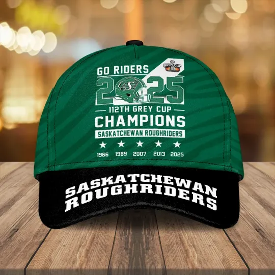 Discover Saskatchewan Roughriders 2025 Classic Cap –  5852