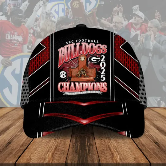 Discover Bulldogs Football 2025 SEC Champions Classic Cap –  14985