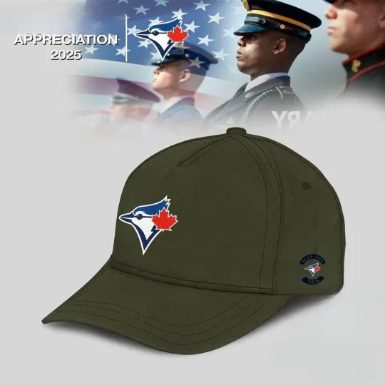 Discover Blue Jays 2025 Military Appreciation Limited Edition Cap