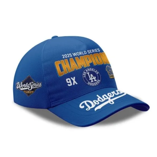 Discover Dodgers 2025 World Series Champions  Cap