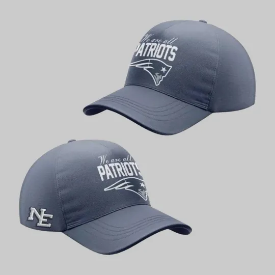 Discover 2025 We Are All Patriots Rivalries Storm Blue Classic Cap