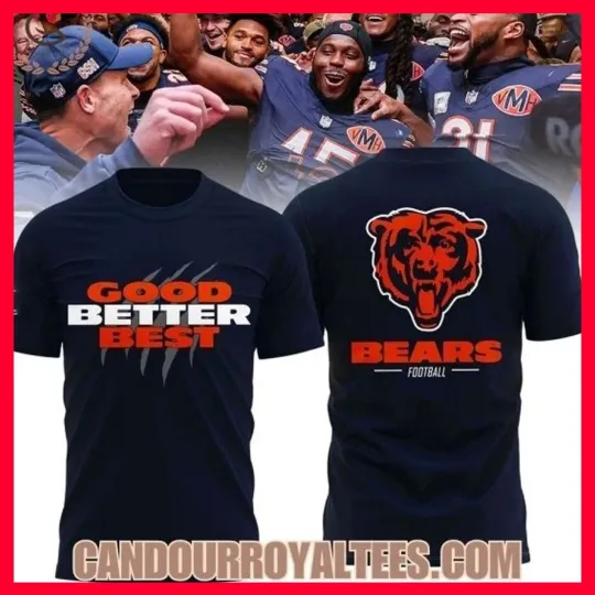 Discover SALE 30% - Good Better Best Bear T-shirt Unisex All Size S-3XL for fans